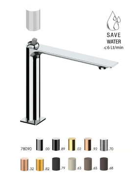 NARCISO S 78040S - Countertop washbasin mixer with flow limiter by Rubinetterie Frattini - view 3